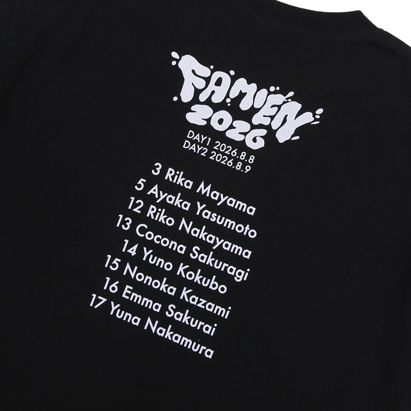 FAMIEN'26 Tシャツ｜私立恵比寿中学｜MAILIVIS(メイリビス)