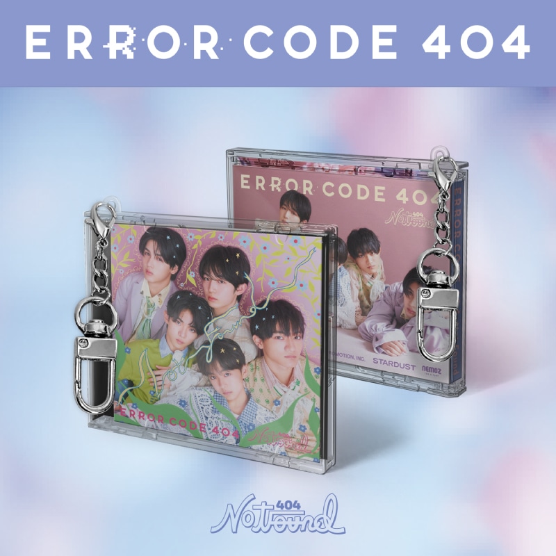 Not Found 1st ALBUM「ERROR CODE 404」販売スタート！