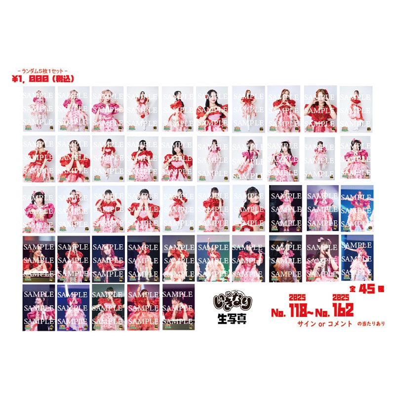 いぎなり生写真(2025 No.118-No.162)