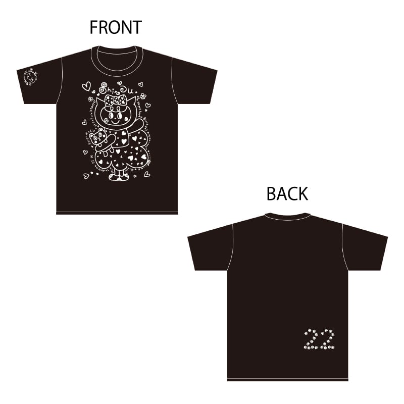 吉瀬真珠生誕商品2025：shinjuにゃんTシャツ
