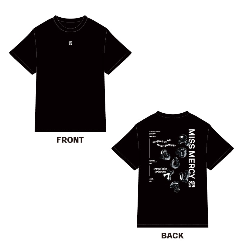 “Will” message T-shirt / Mirror color