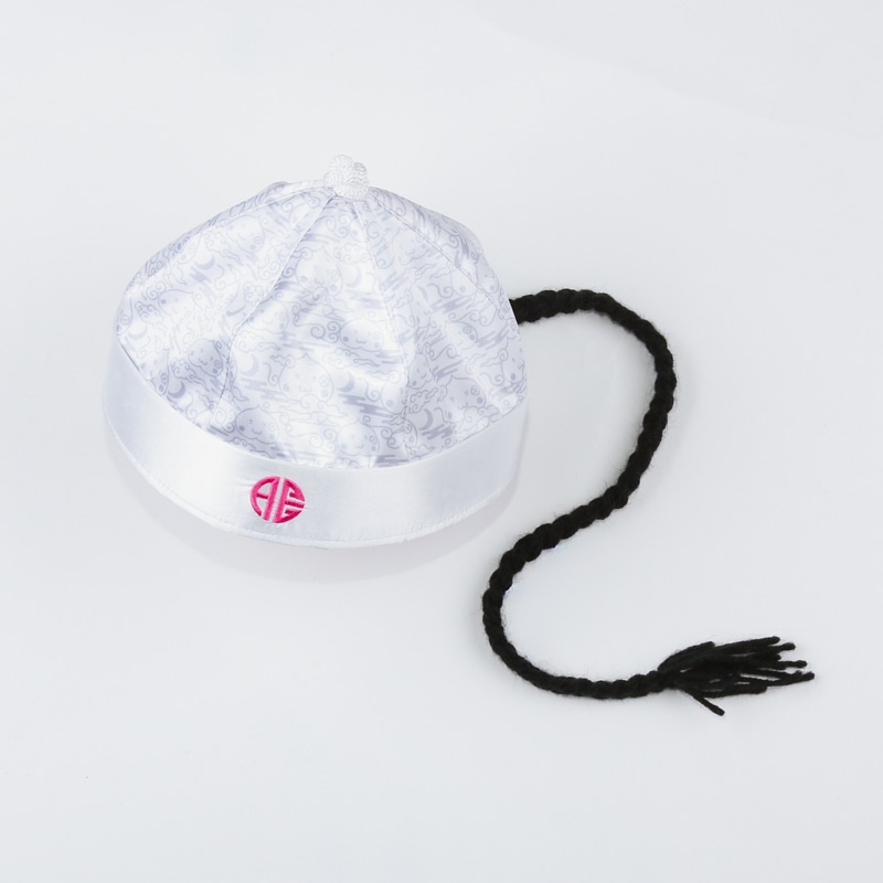 AE会員の証！ホワイト中華丸帽子