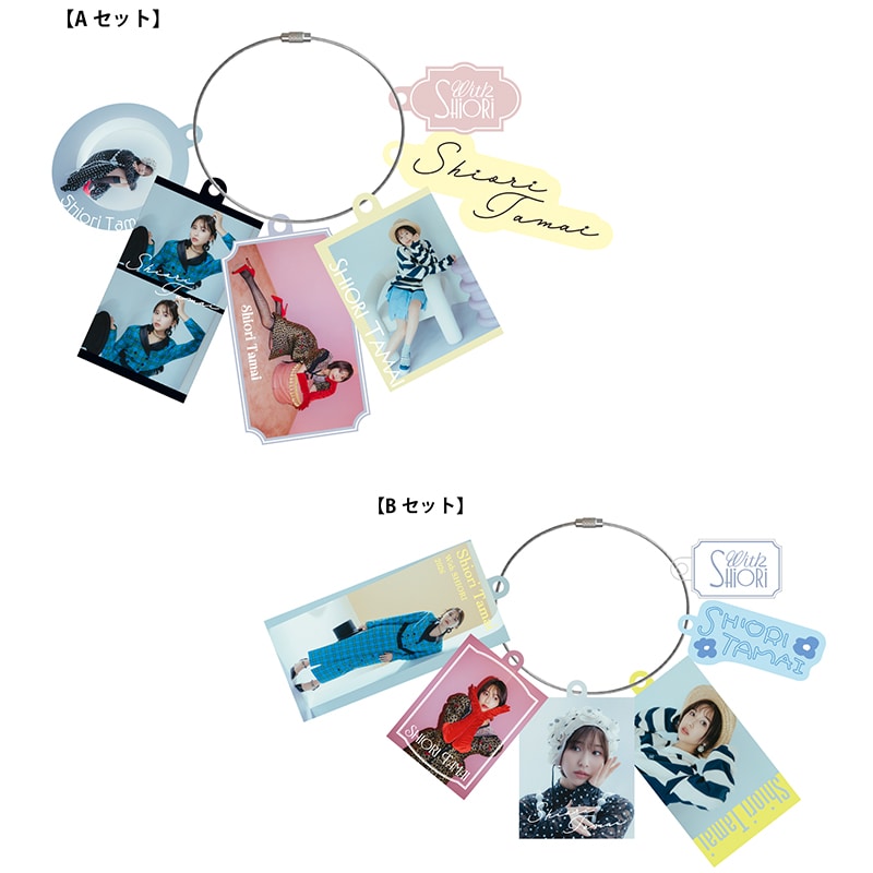 with SHIORI ステッカー&アクリルチャームセット