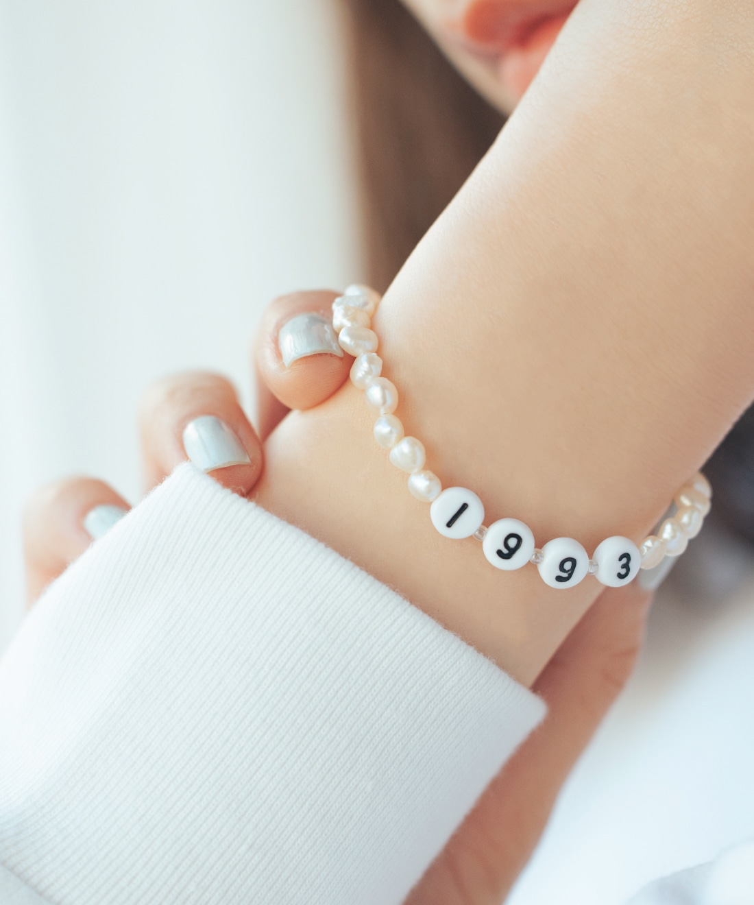 White Pearl Bracelet 1993