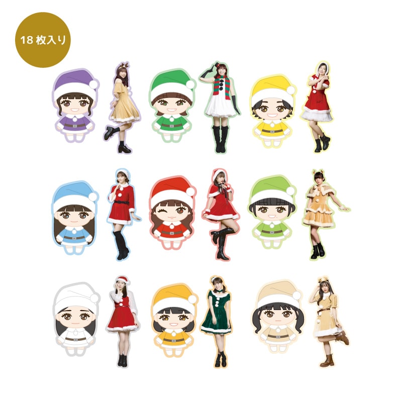 EBICHU フレークシール クリスマス学芸会2024 ver.