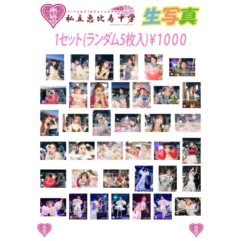 生写真 2025.03.20 大学芸会販売分 (No.14517~No.14594)