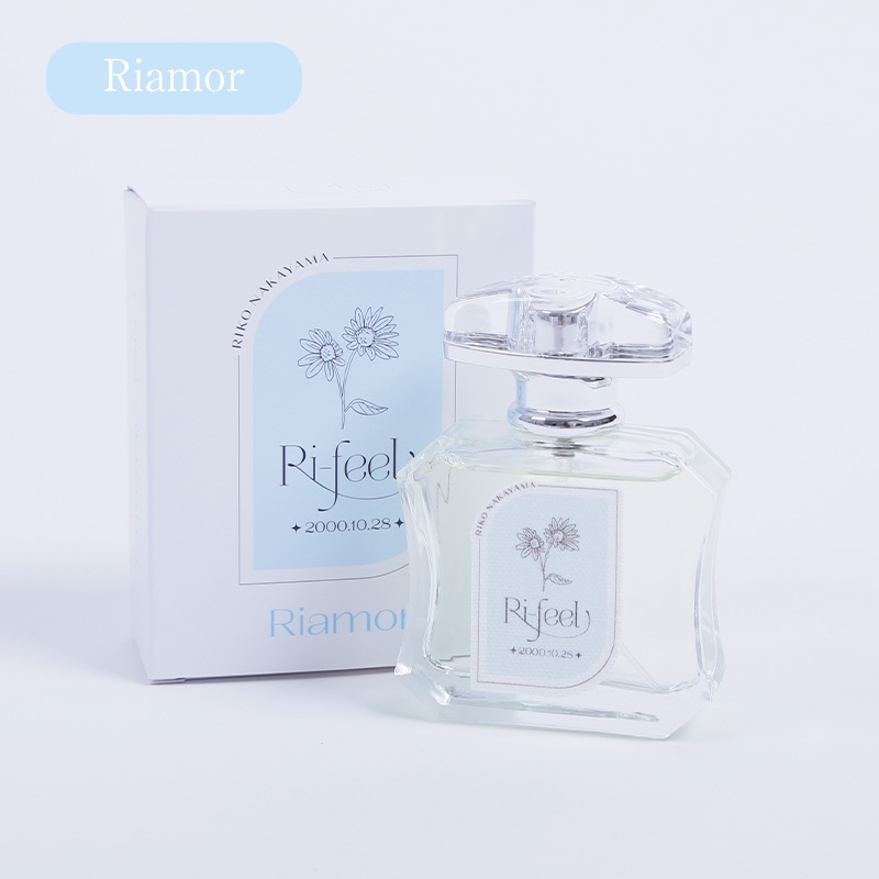 中山莉子生誕商品：Ri-feelオードパルファムRiamor(リアモル)