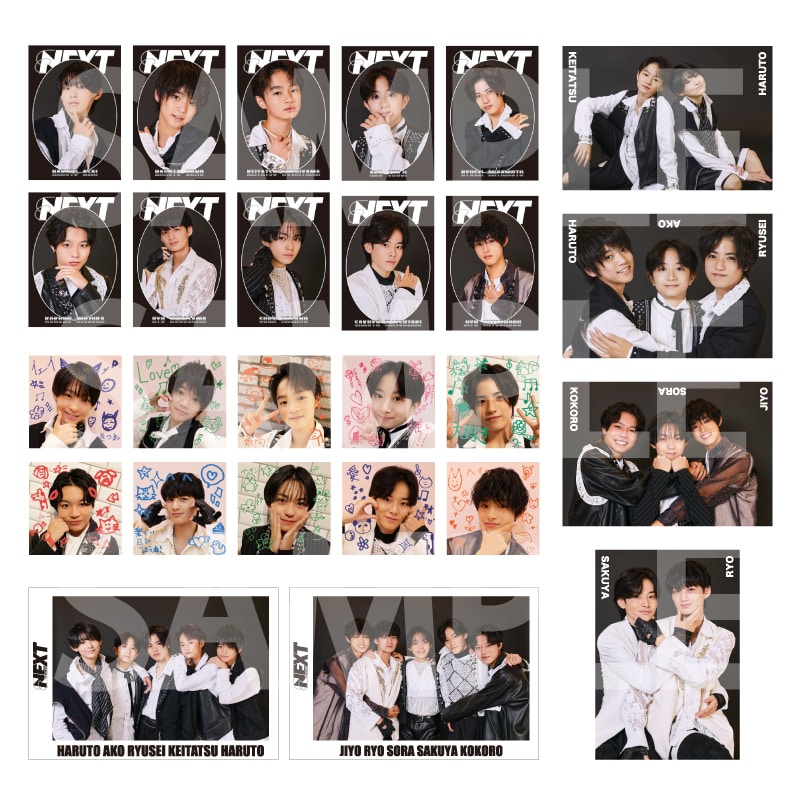 【ランダム商品】EBiDAN TOKYOステッカーセット