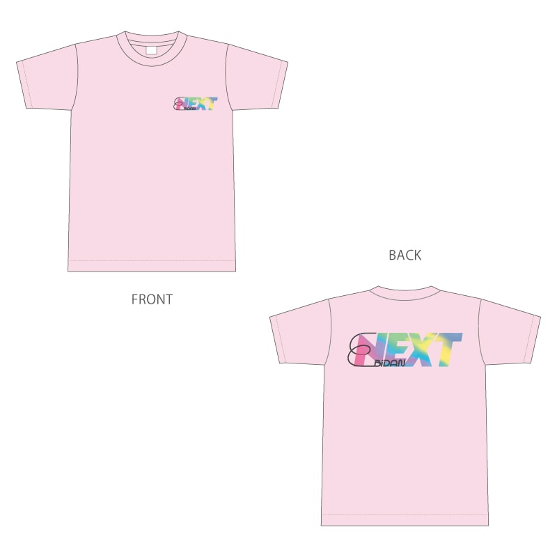 EBiDAN NEXT メンバー用Tシャツ