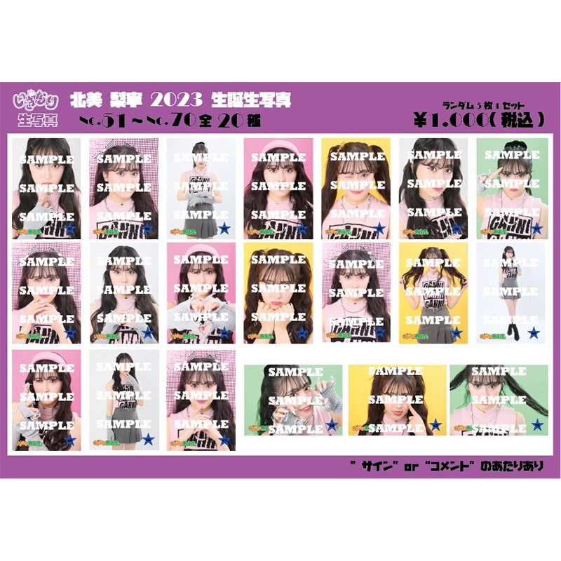 北美梨寧 生誕生写真(No.51‐70)