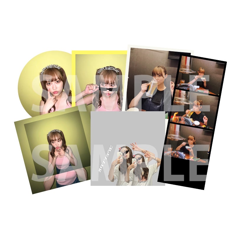 葉月結菜生誕商品:ゆなchanおめでとう!!ステッカー