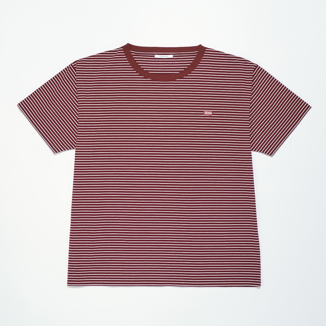SD STRIPED T-SHIRT BORDEAUX