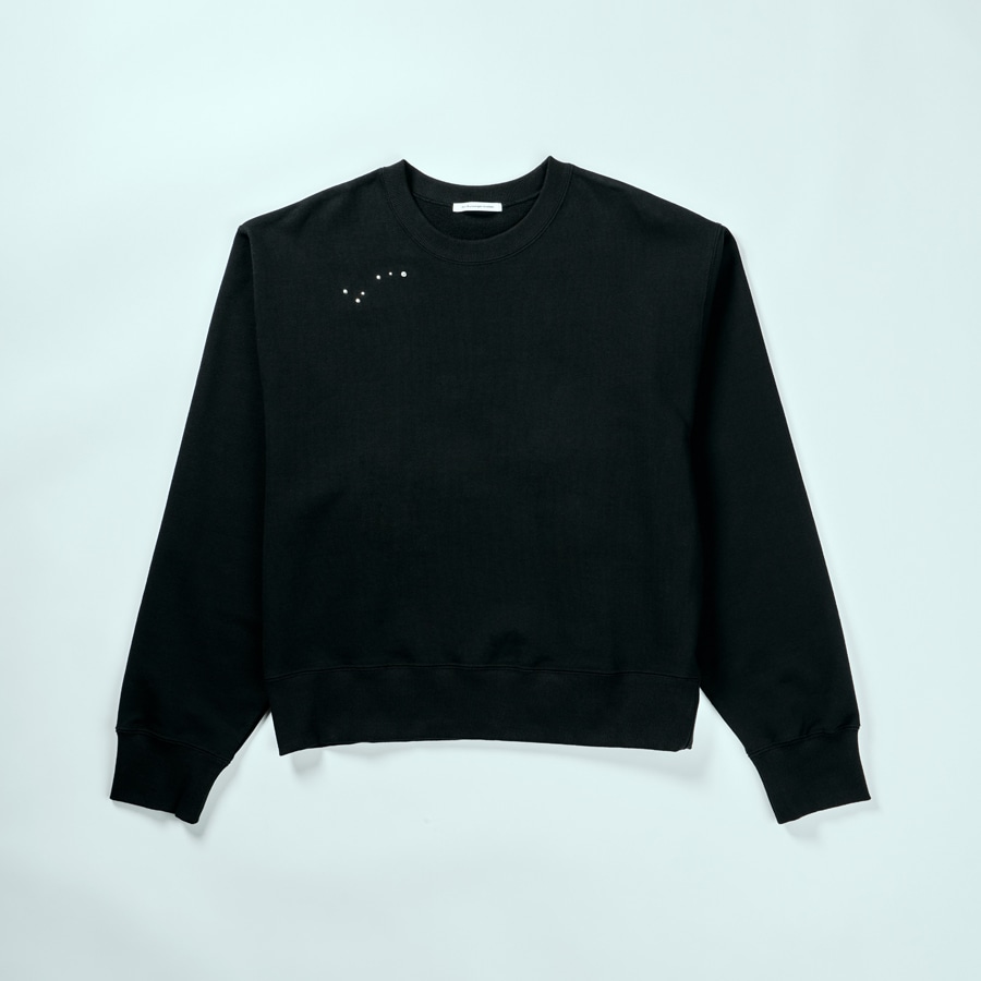 Studs Sweatshirt:Black