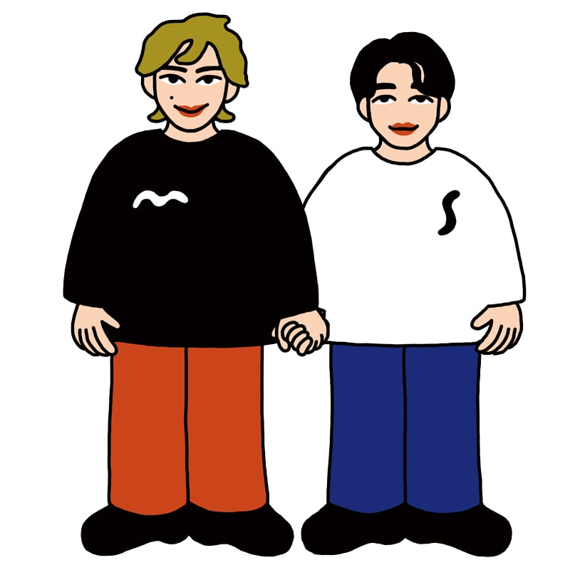 Niginigi Aho&younger brother Squeeze Toys