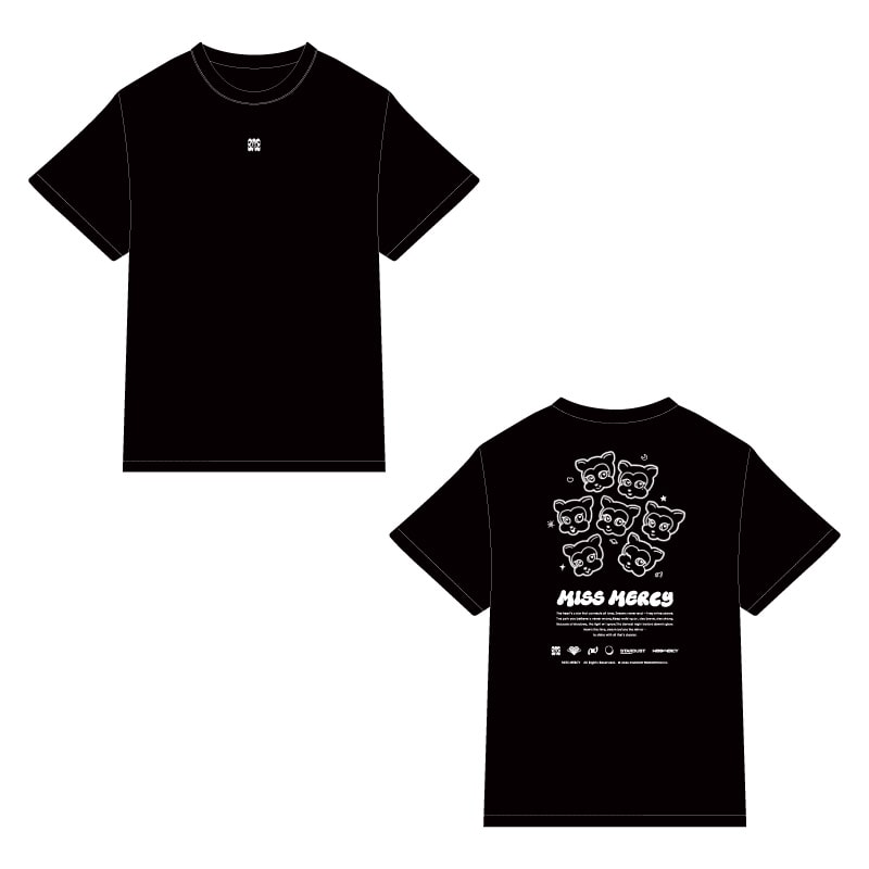 STAR CATS T-shirt  -The Seven Cats of the Week- Mirror ver.