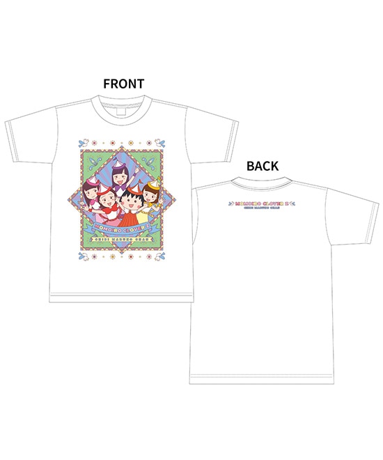ちびまる子ちゃん×ももいろクローバーZ　キッズTシャツ