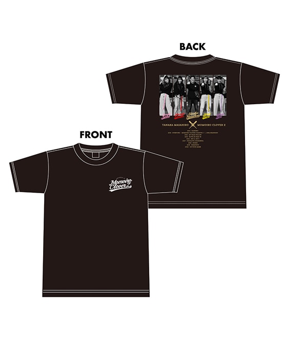 「田中将大×ももクロ」オリジナルTシャツ（BLACK）