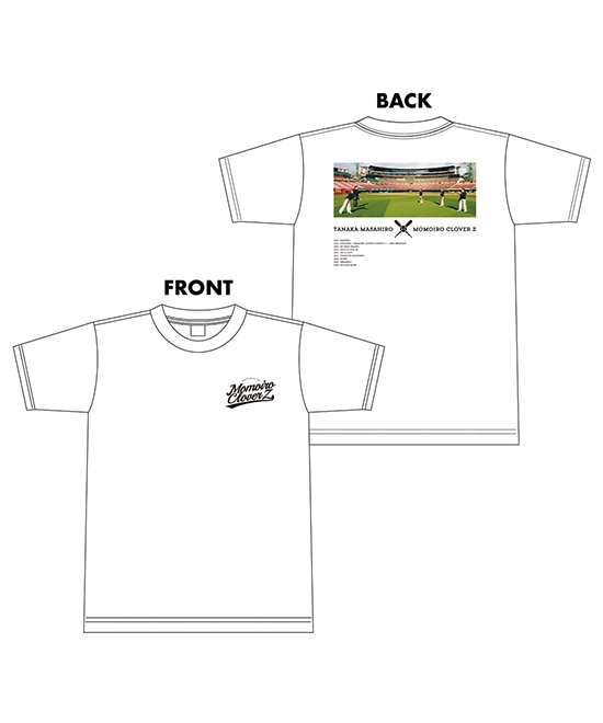 「田中将大×ももクロ」オリジナルTシャツ（WHITE）