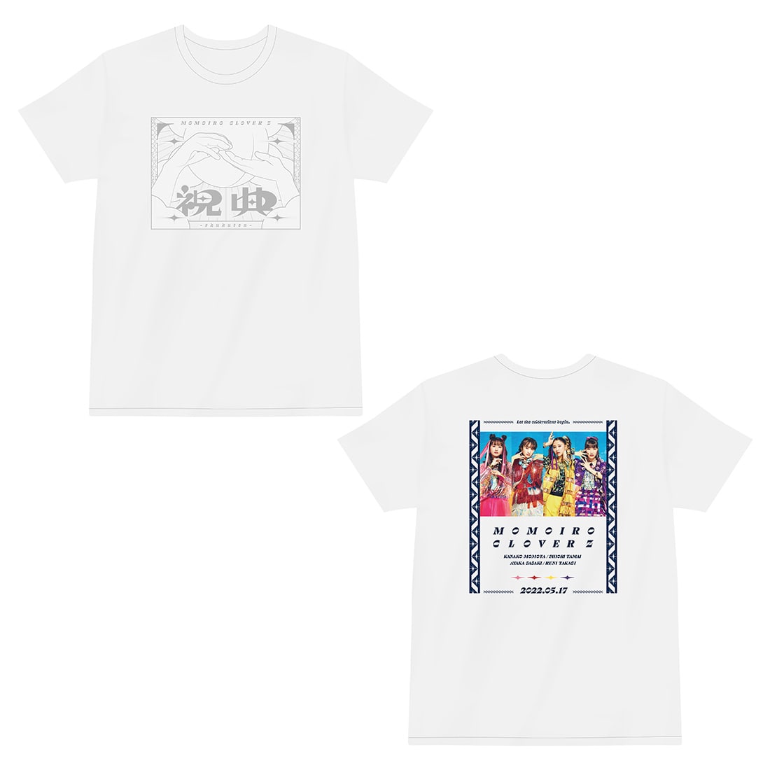 【KING RECORDS】「祝典」Tシャツ（White）