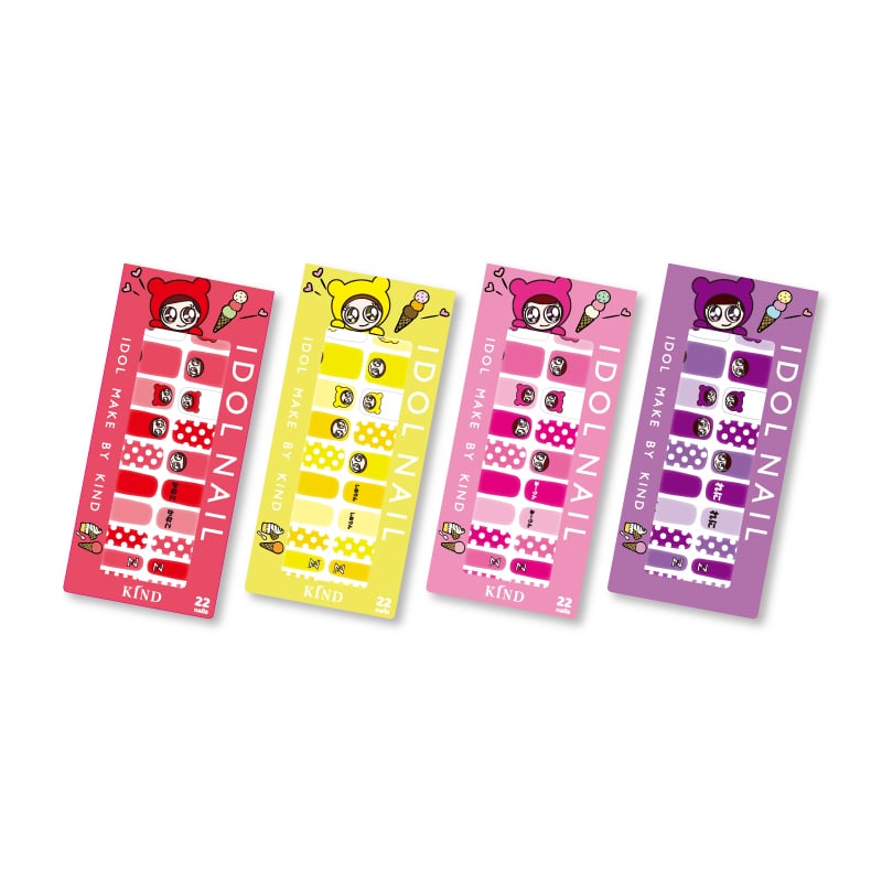 【KIND】キラキラ☆ももネイル（ネイルシール）