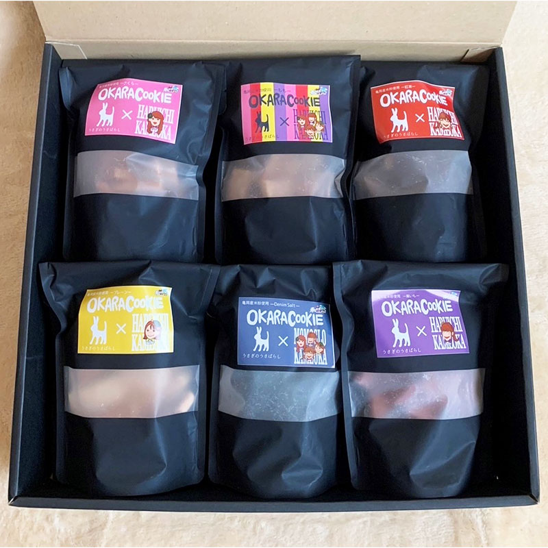 亀岡市産米粉使用 新鮮生おからを使った米粉のオカラクッキー【プレミアム推箱6個入り】