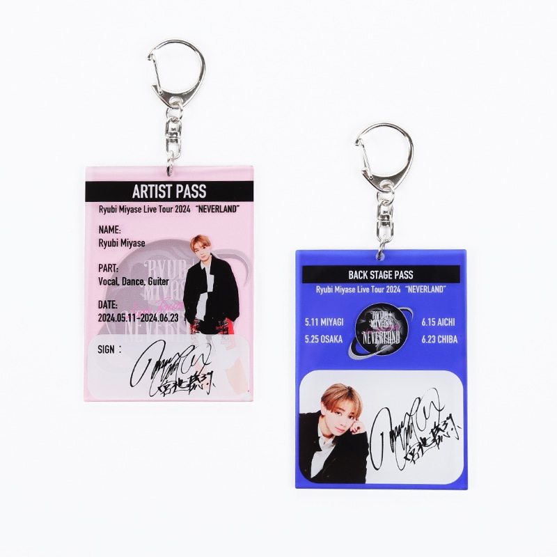 PASS-style Acrylic Keyholder