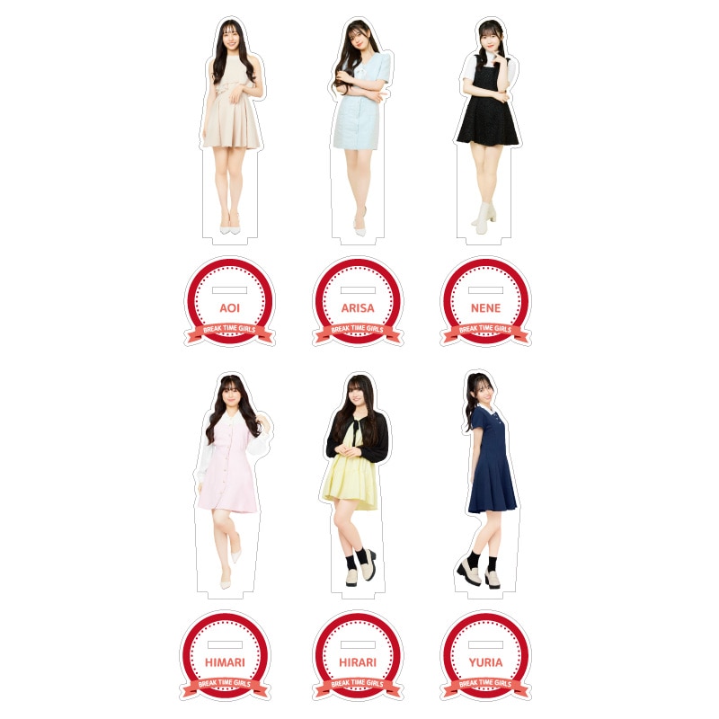 【BREAK TIME GIRLS】STARDUST THE PARTY Acrylic stand