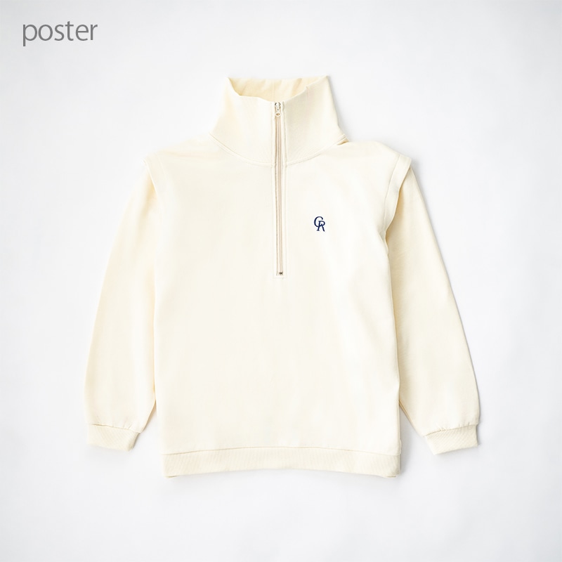 〈オンラインサイン会〉CHARME 3Way Half Zip Sweatshirts