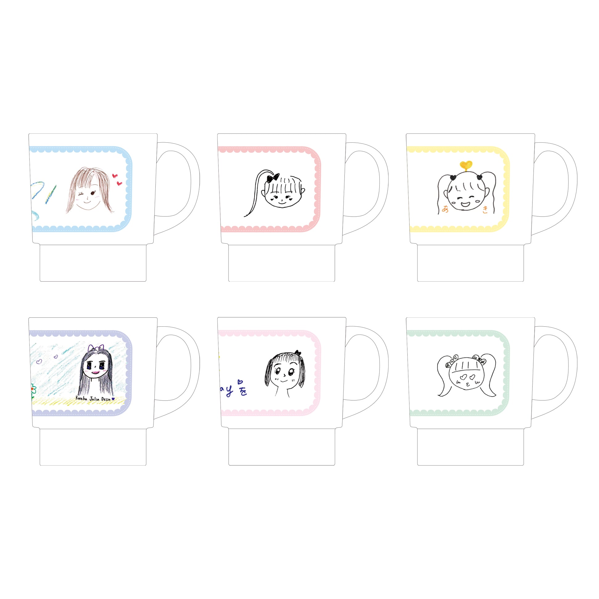 とき宣ちゃん似顔絵マグカップ