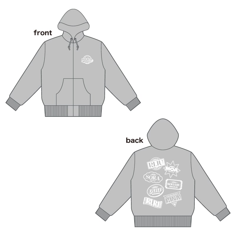 ukka パーカー Vol.3