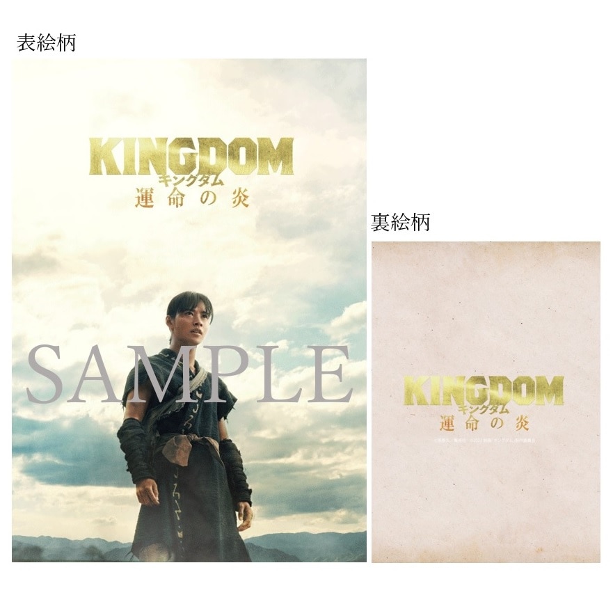 山﨑賢人「キングダム 運命の炎」クリアファイル