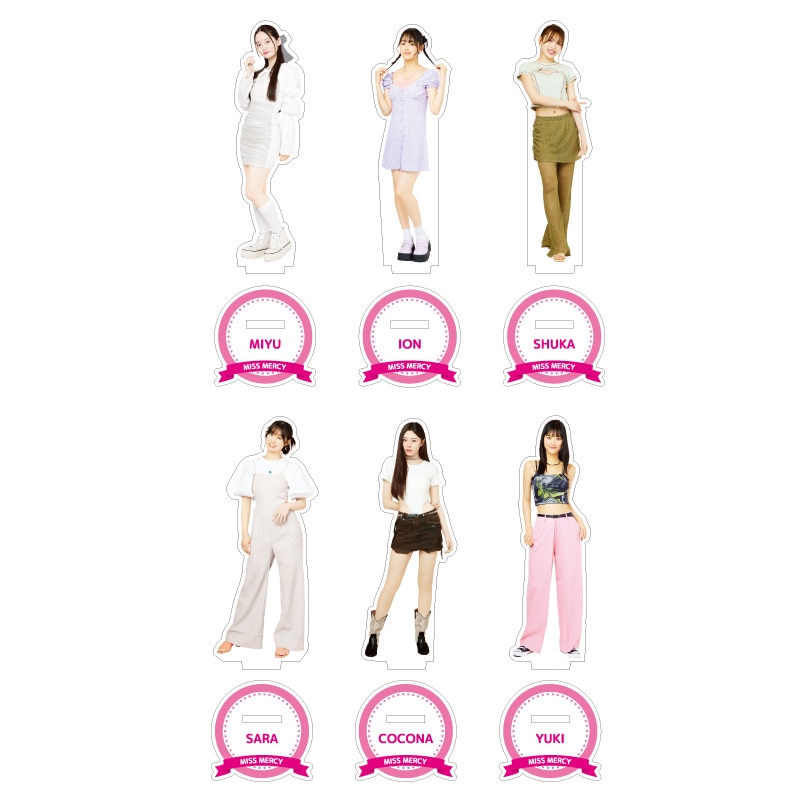 【MISS MERCY】STARDUST THE PARTY Acrylic stand