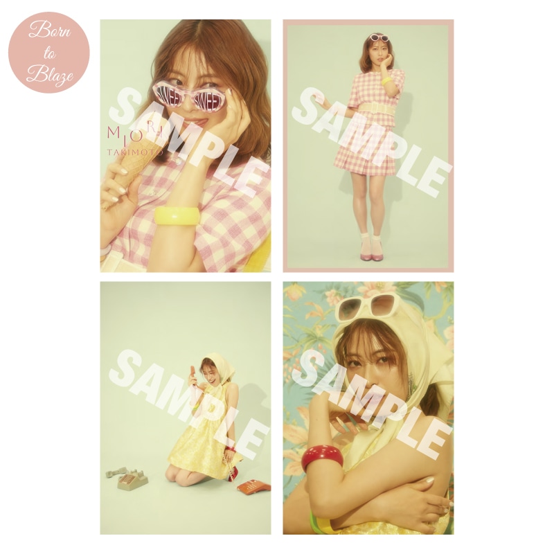 Post Card Set "Born to Blaze"