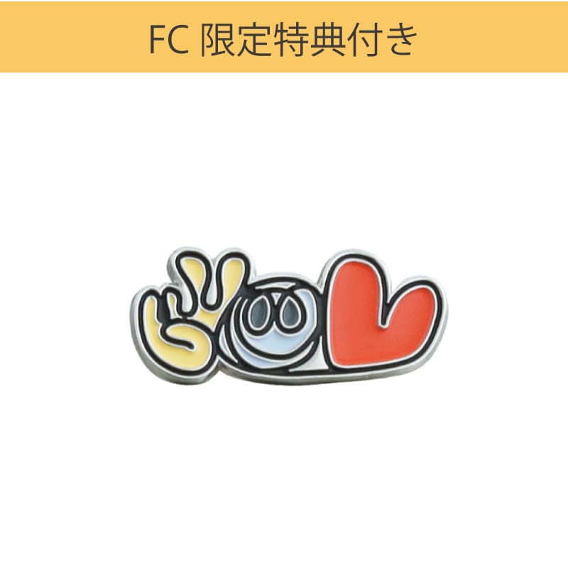 【FC限定】KENTO’s fanmark  Pins -color ver.-