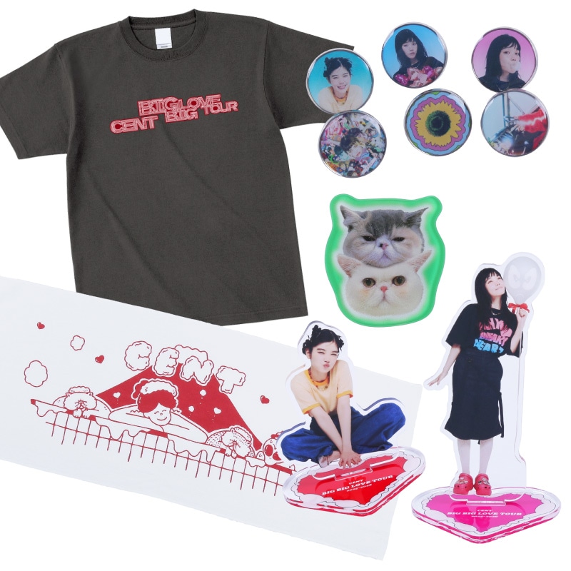 CENT  ONEMAN LIVE TOUR「BIG BIG LOVE TOUR」グッズの事前通販が決定！